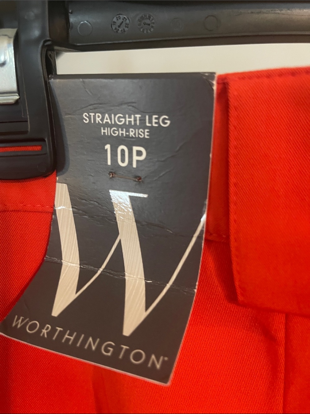 Worthington Bright Orange Dress Pants - Picture 3 of 6